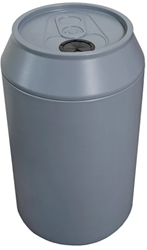 Afvalbak Canman 145 liter grijs