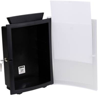 Brievenbus Han Image'in wand zwart -2