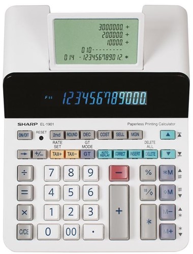 Rekenmachine Sharp EL-1901-2
