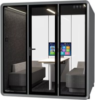 Silent Pod SR-Plus XL Fusion 4-6 persoons grijs-2