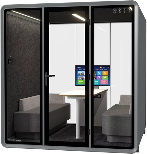 Silent Pod SR-Plus XL Fusion 4-6 persoons grijs-2