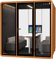 Silent Pod SR-Plus XL Fusion 4-6 persoons oranje