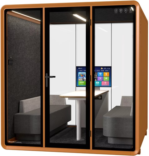 Silent Pod SR-Plus XL Fusion 4-6 persoons oranje