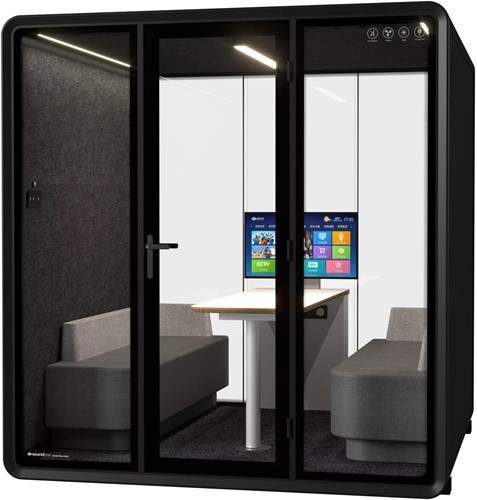 Silent Pod SR-Plus XL Fusion 4-6 persoons zwart-2