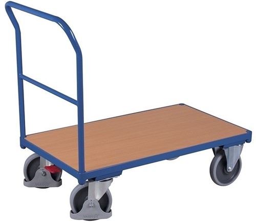 Transportkar met houten platform 400kg