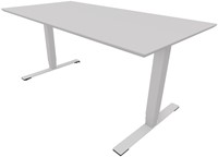 Zit-/statafel Dencon Axis - 120x80 cm - Wit - Wit