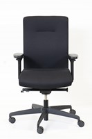 Bureaustoel Rovo XP Ergo Balance- one, AIRplus ledensteun, zachte wielen zwart
